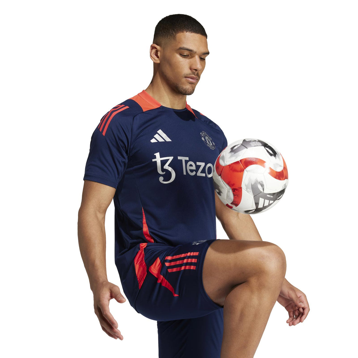 adidas Man Utd 24 Train Jersey Navy
