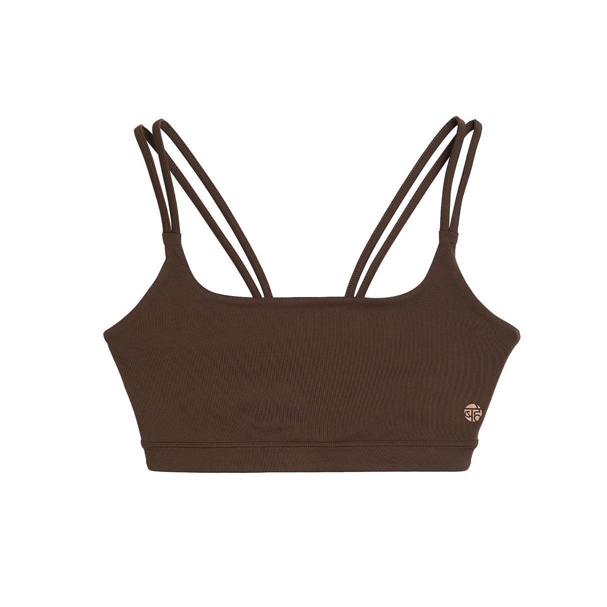 Bahe Dinamica Strappy Active Bra Brown
