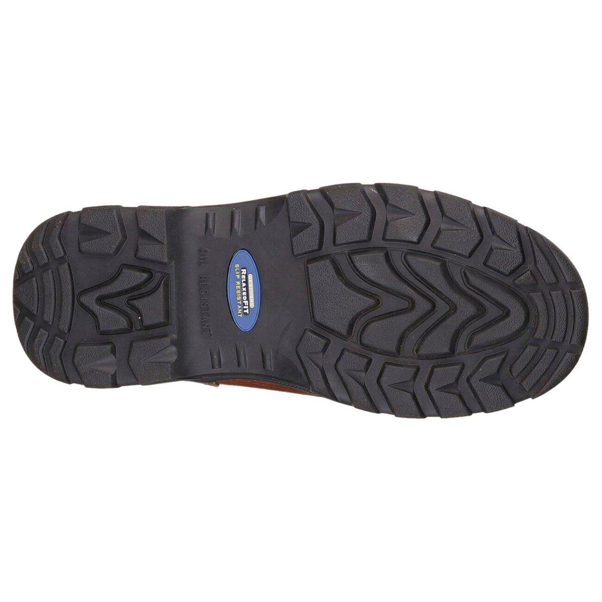 Skechers Mens Work Relax Fit Wrkshr Brwn