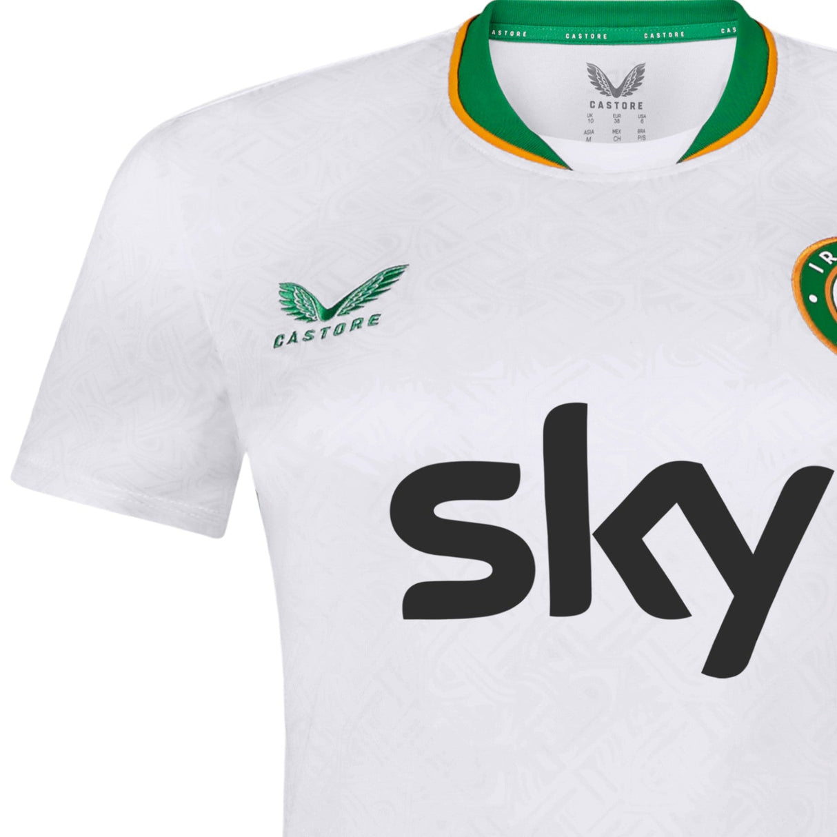Castore FAI 24 Wmns Away SS Jersey White