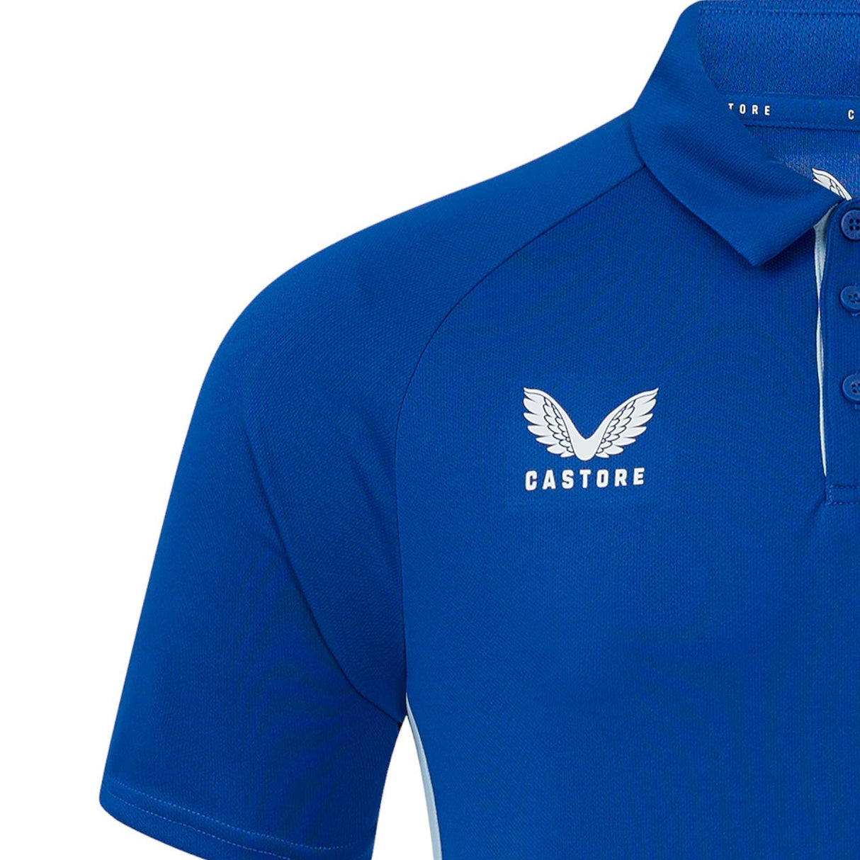 Castore Leinster 24 Pro Media Polo Blue