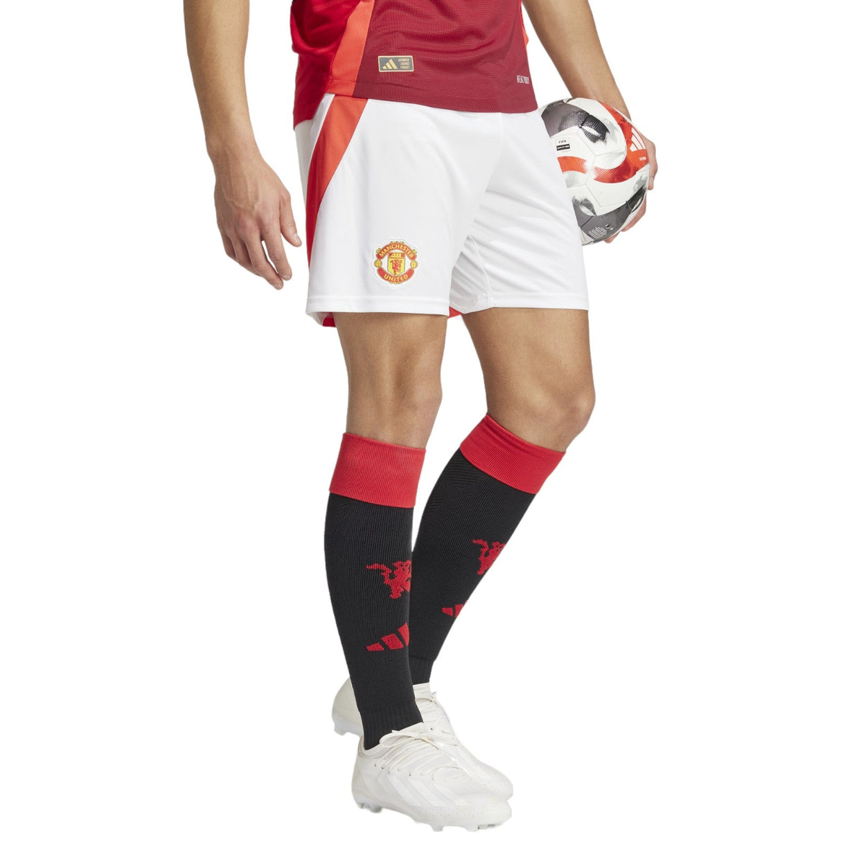 adidas Man Utd 24 Home Shorts White
