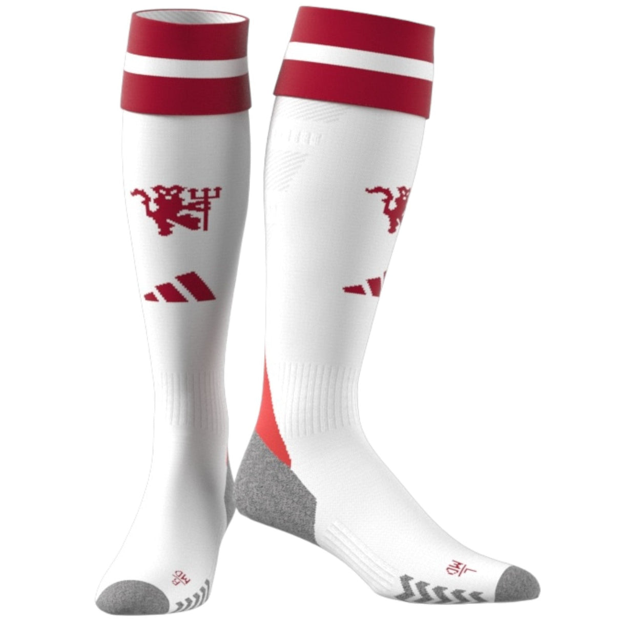 adidas Man Utd 24 Home Socks White