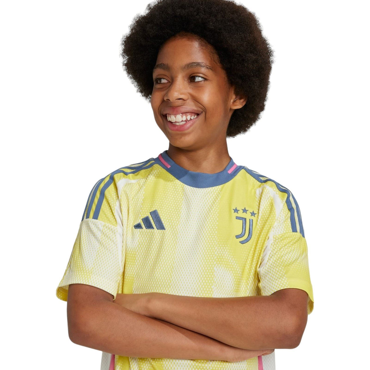 adidas Juventus 24 Kids Away Jersey Yel