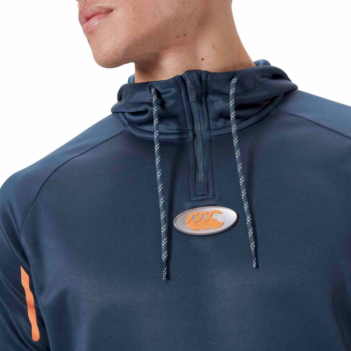 Canterbury OH Zip Trn Mens Hoodie Navy
