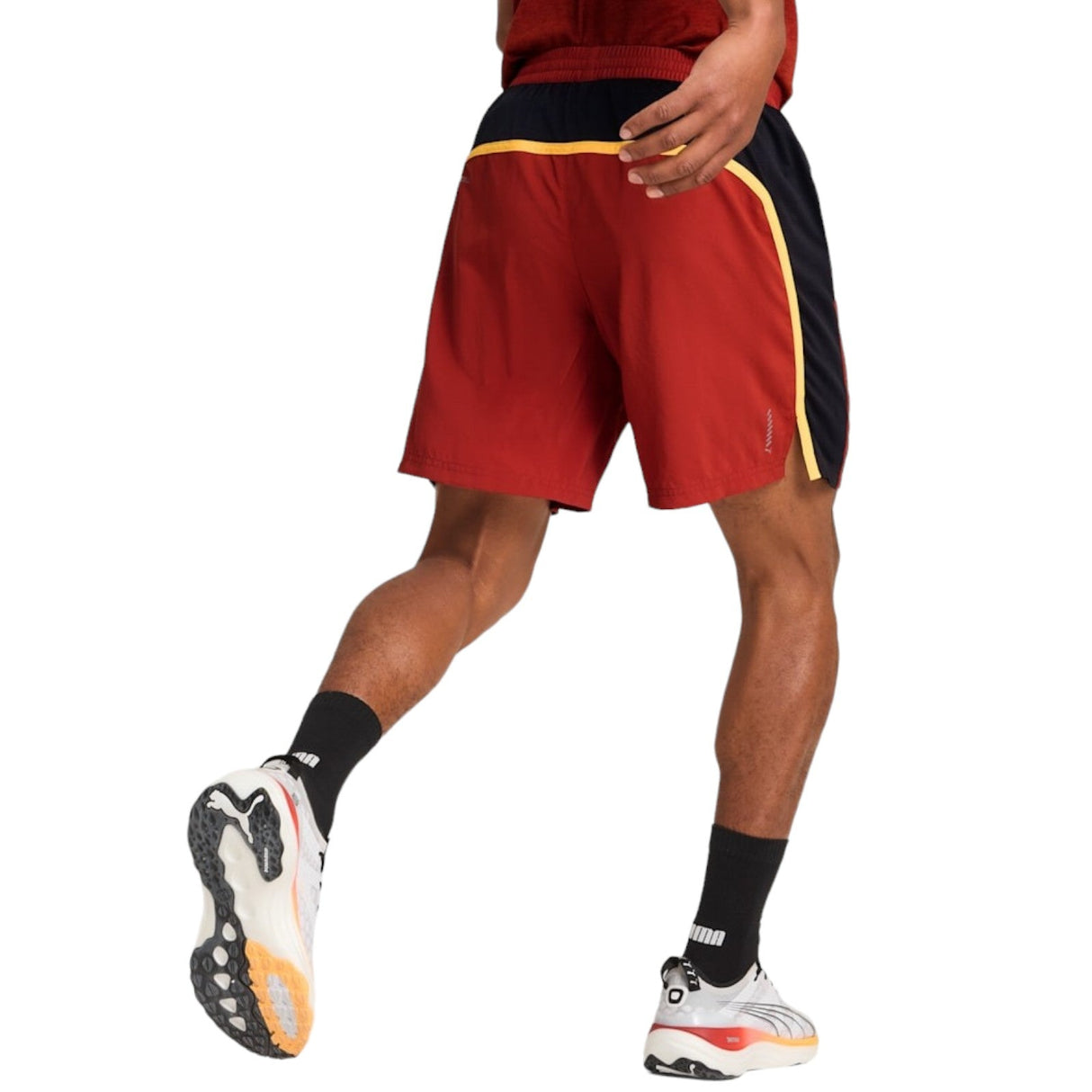 Puma Run Fav Velocity 7in Mens Short Red