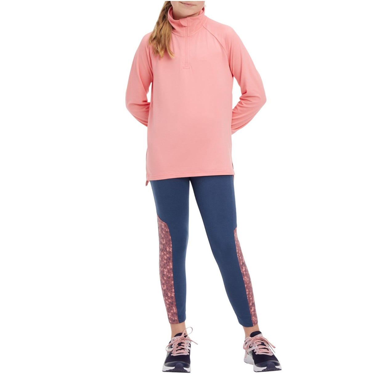 ENERGETICS Cusco Jrs Tee LS PINK