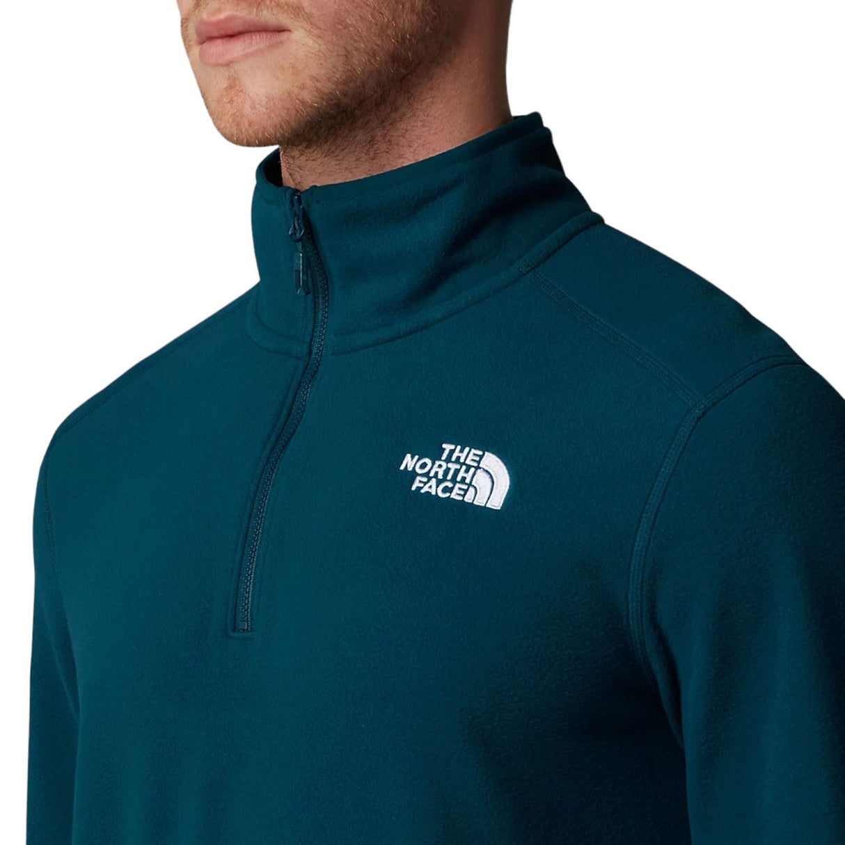 The Northface M 100 GLAC 1/4 ZIP Blue