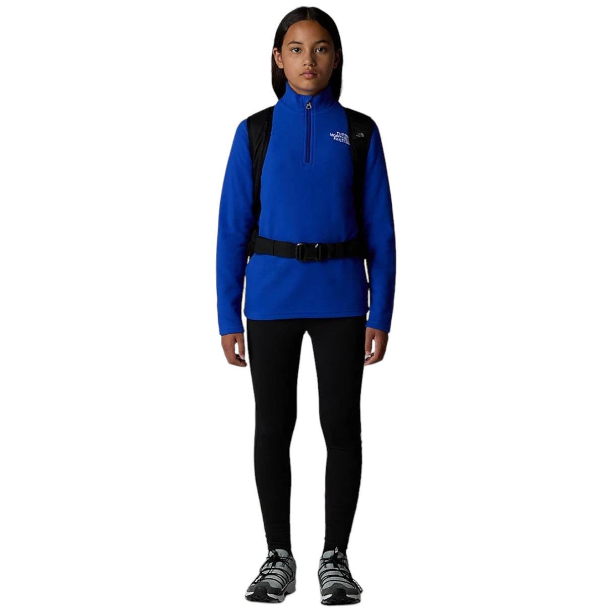The Northface TEEN GLACIER QZ PO Blue