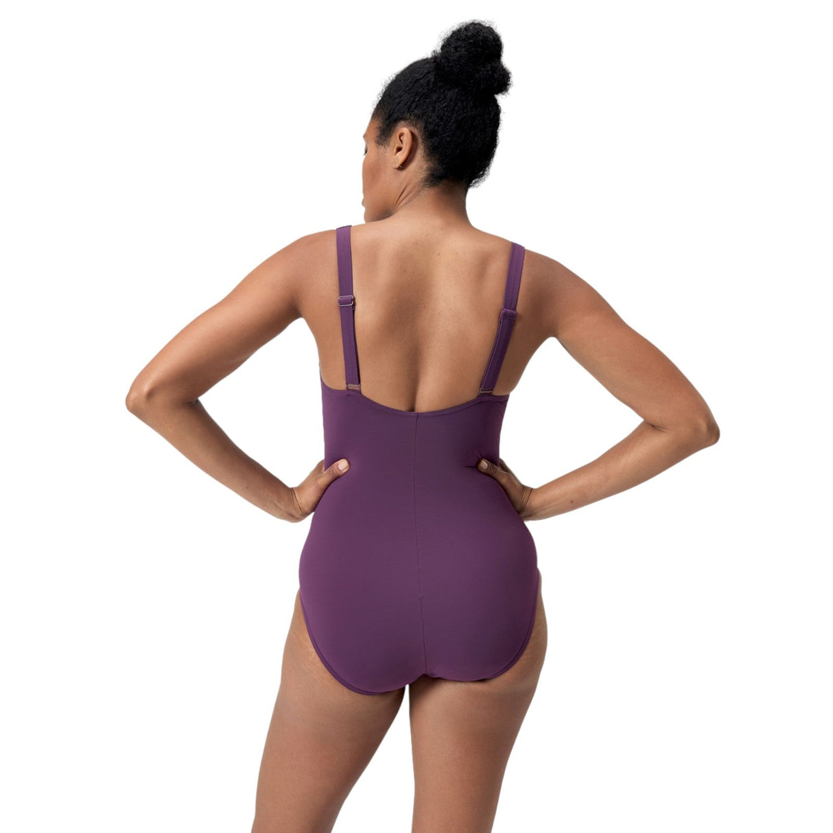 Speedo Wmn Prt LunaElustre 1 Piece Pur