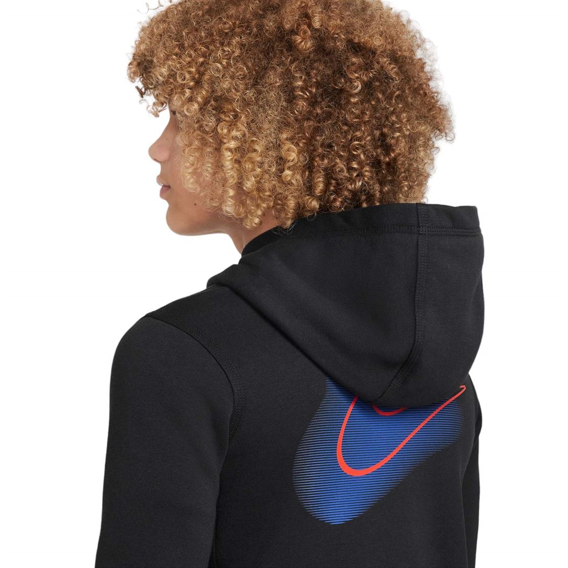 Nike Boys NSW SI FLC PO HOODIE BB2 Blk