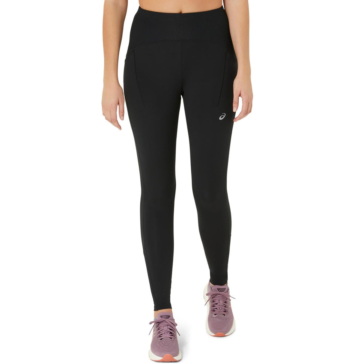 ASICS WMNS ROAD WINTER HIGH WAIST TGT BK
