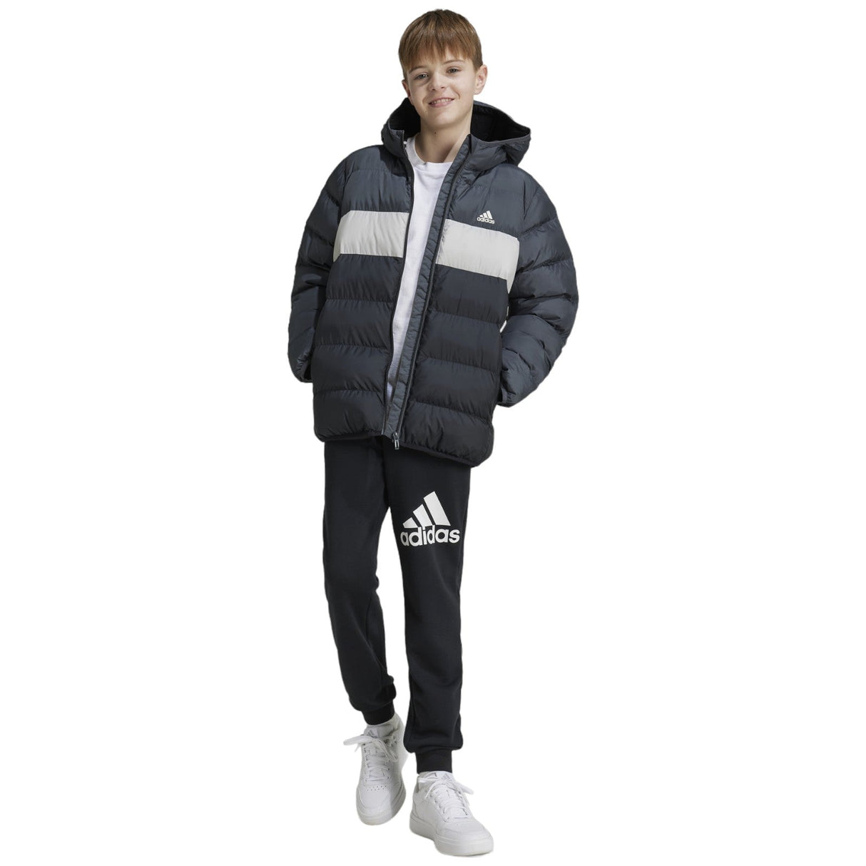 adidas Boys SD Jacket Grey