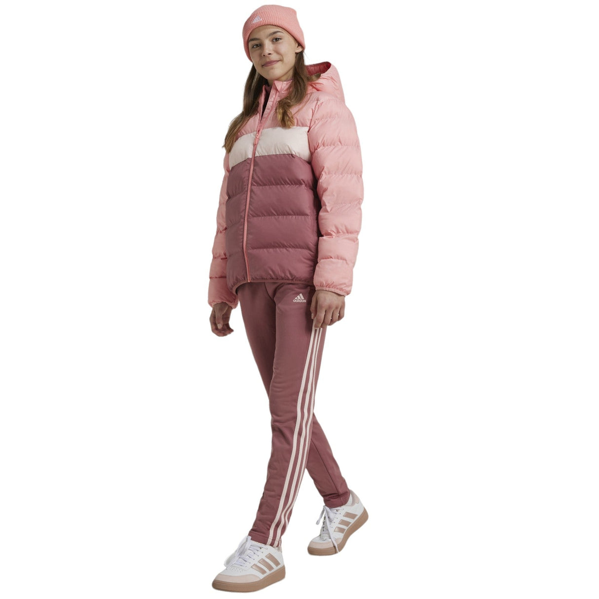 adidas J SD Girls Jacket Pink