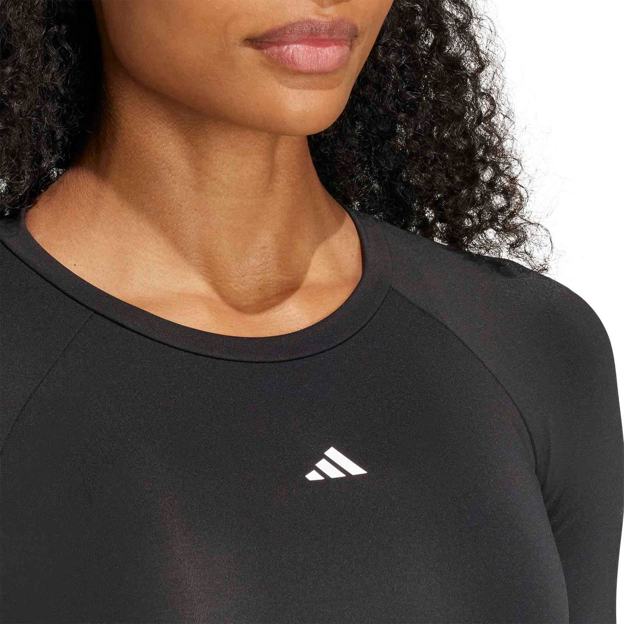 adidas TF LS Womens Top Black