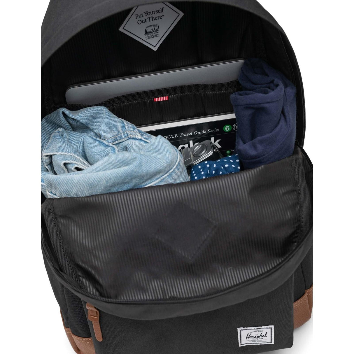 Herschel Bags Unisex Herschel Heritage Backpack Black/Tan