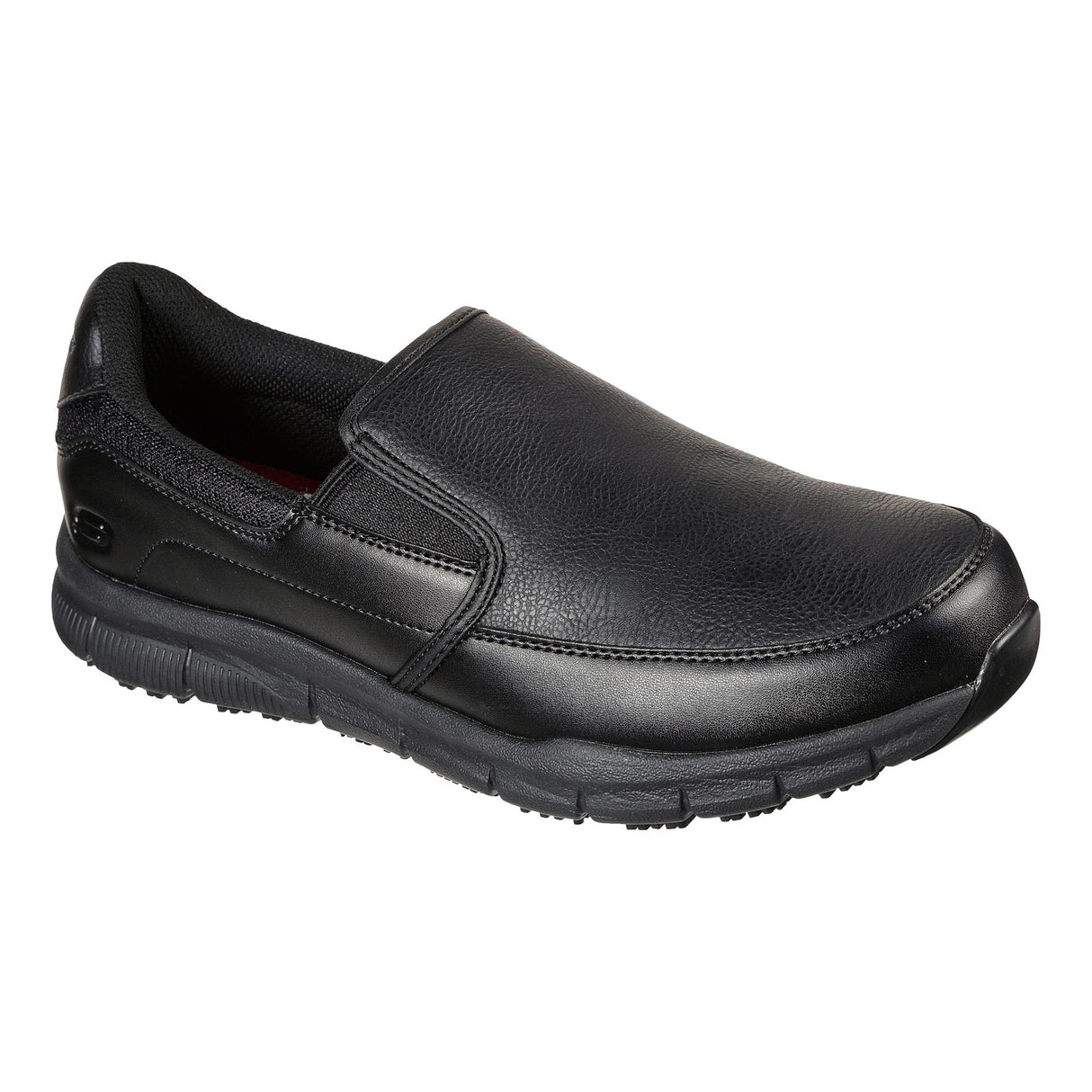 Skechers Work Slip On Mens Shoe Black
