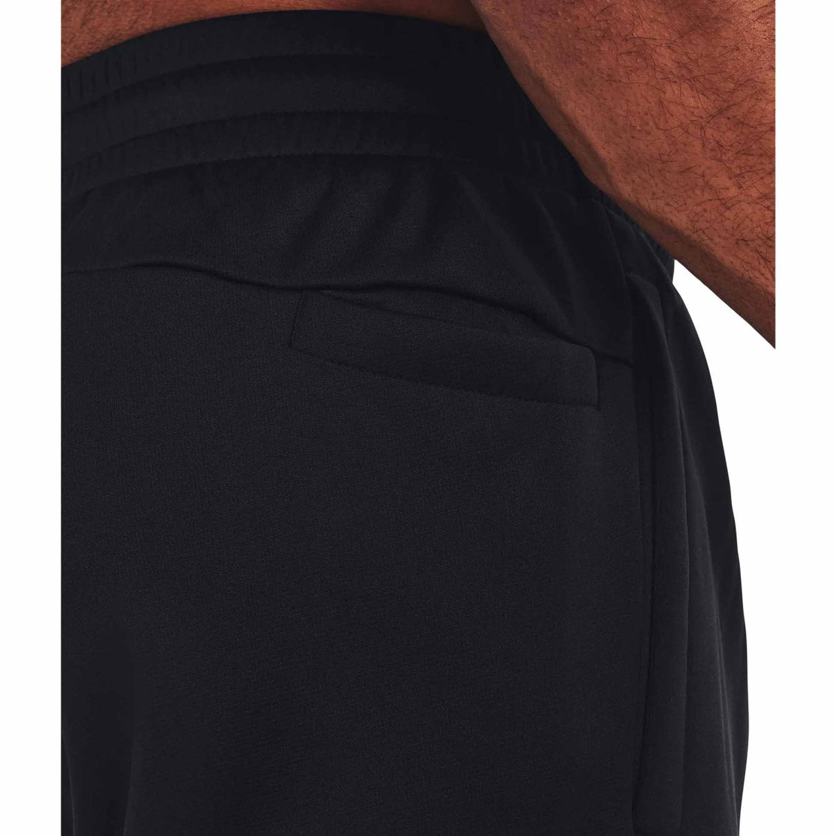 UA Mens Armour Fleece Joggers Black