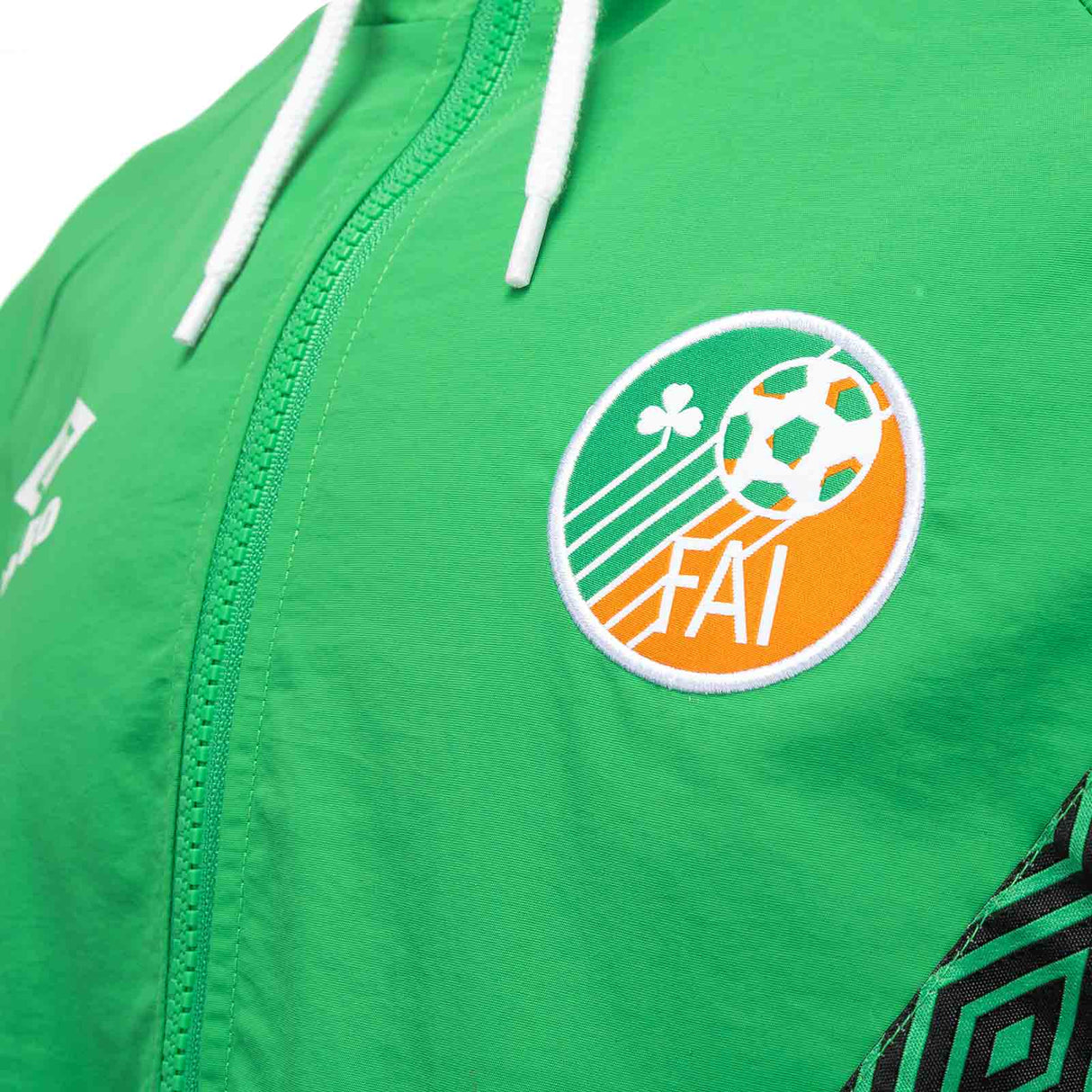 Umbro FAI 94 QZ Rain Jacket Green