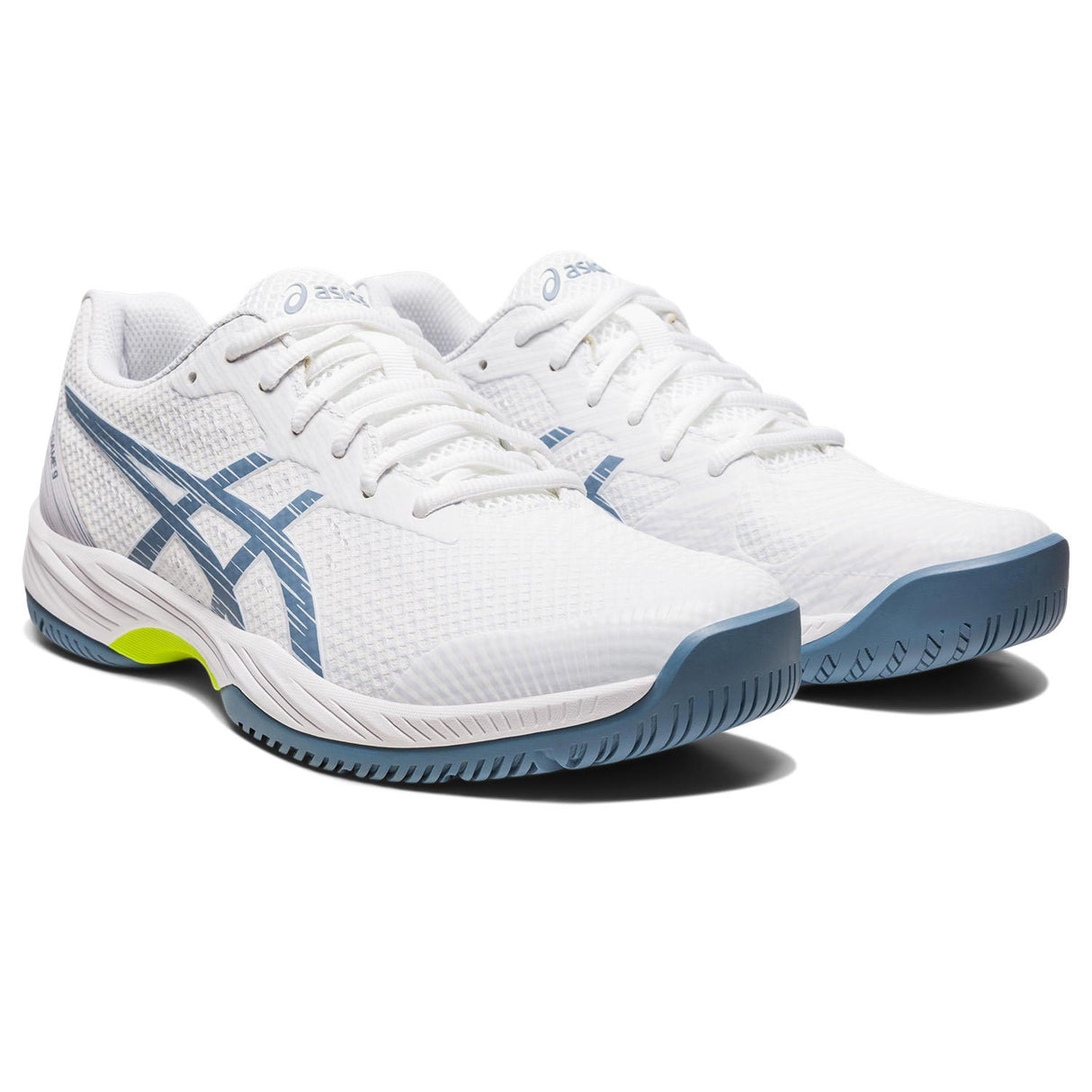 Asics Gel-Game 9 Mens Tennis Shoe Wh/Blu