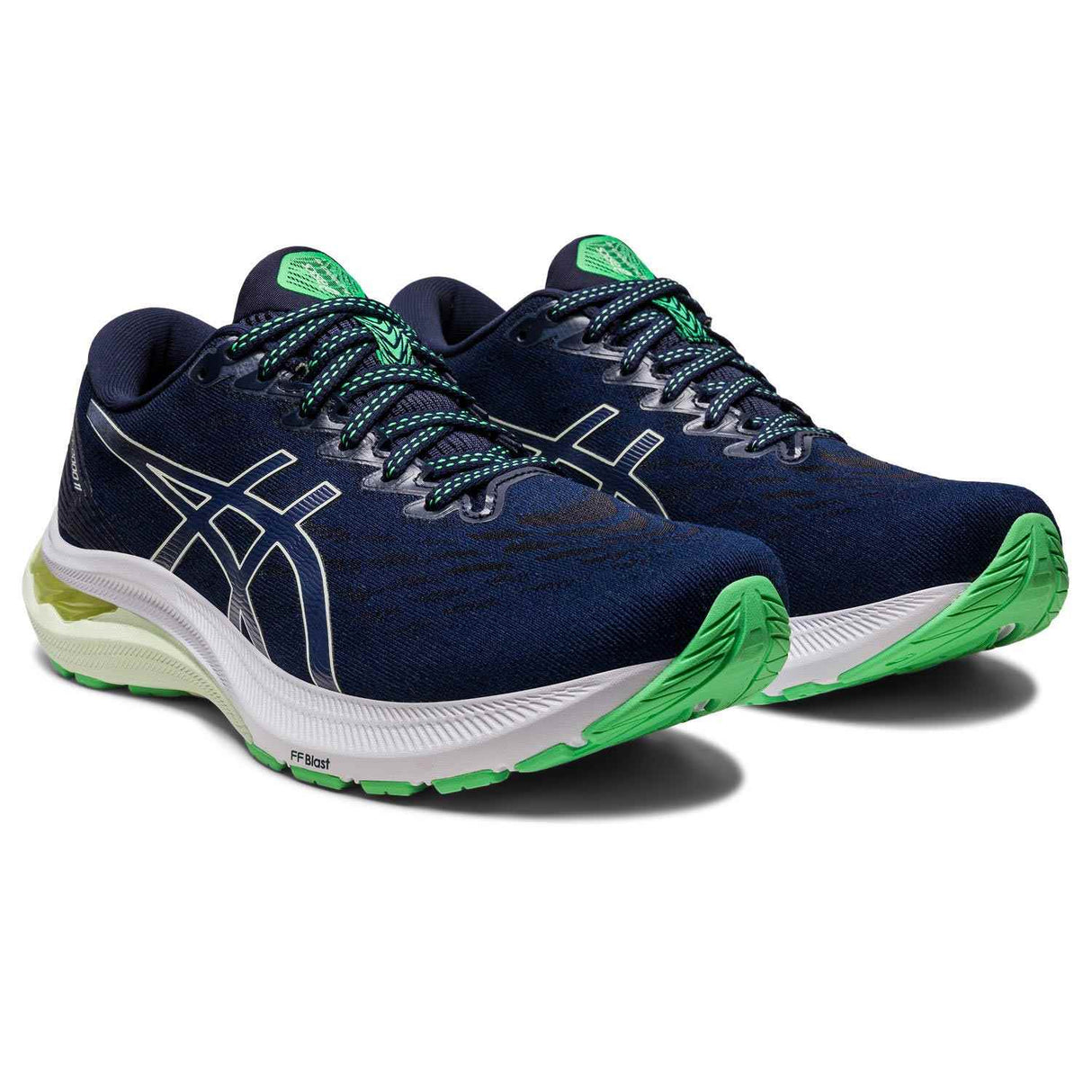 Asics GT-2000 11 Womens Navy/Green