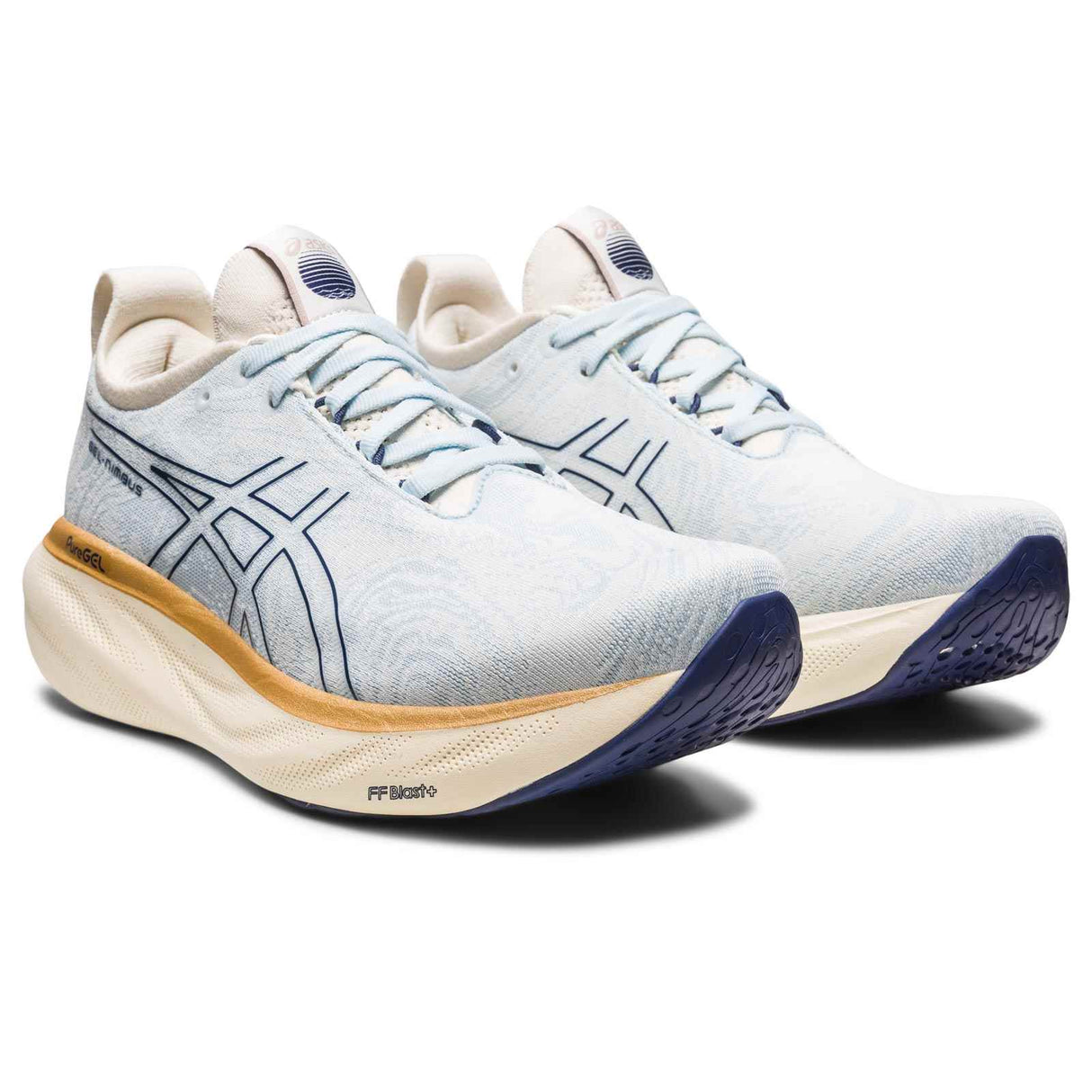 Asics Gel Nimbus 25 Womens Blue/White