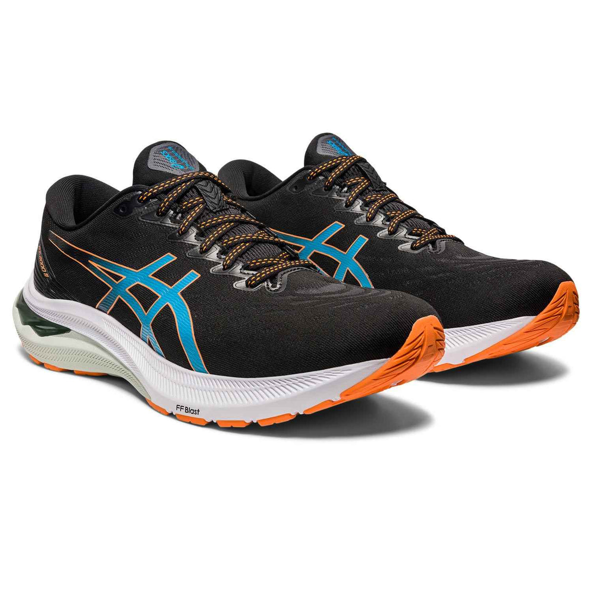 Asics GT-2000 11 Mens Black/Blue/Orange