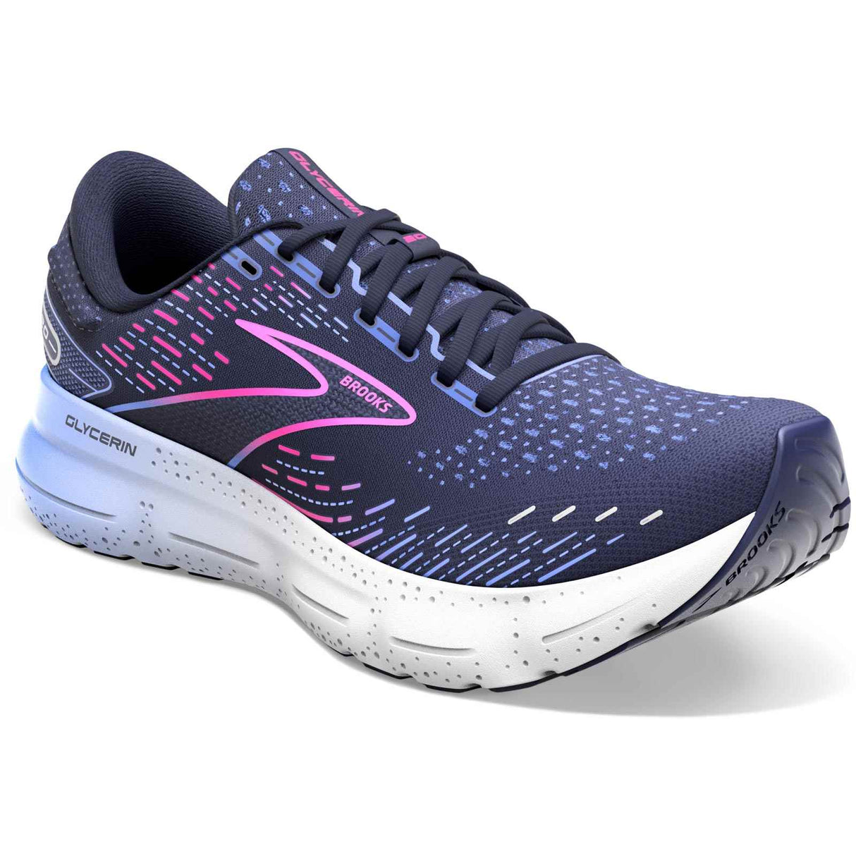 Brooks Glycerin 20 Womens Navy/Purple