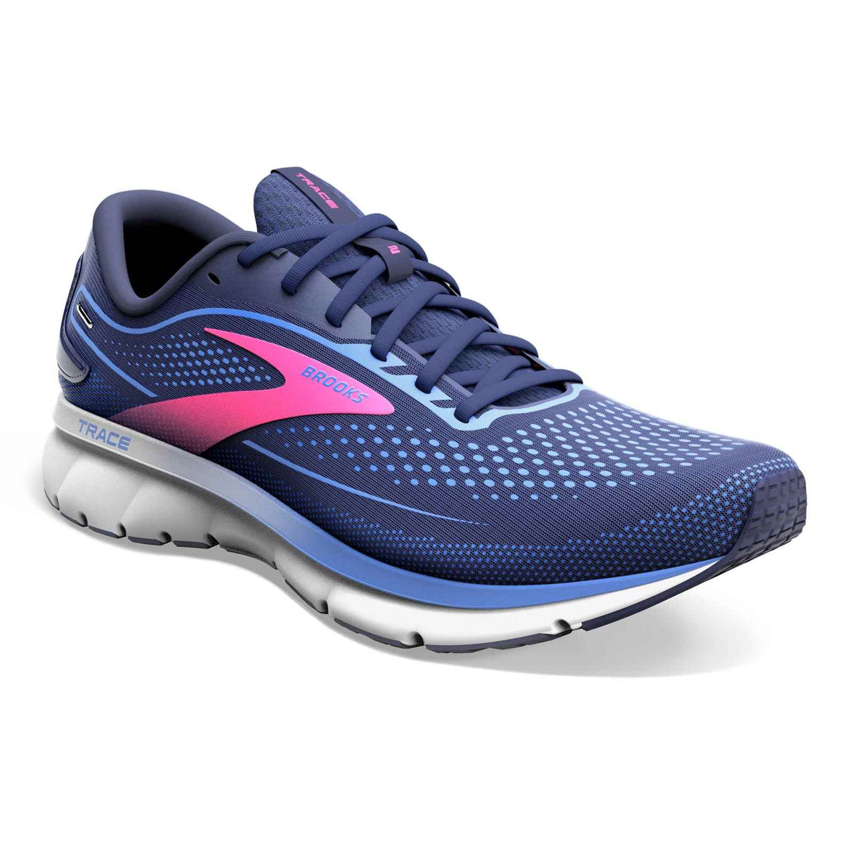 Brooks Trace 2 Womens Navy/Purple