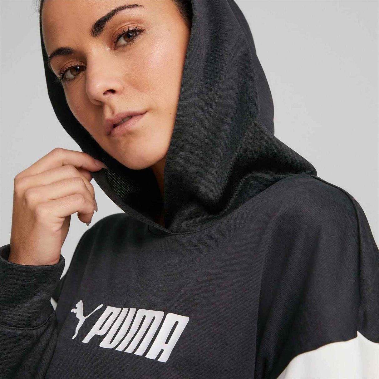 Puma Wmns Fit Tech Knit Hoodie Blk