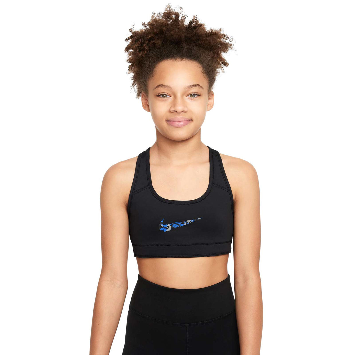 Nike Girls Swoosh Rev Bra SE+ Blue