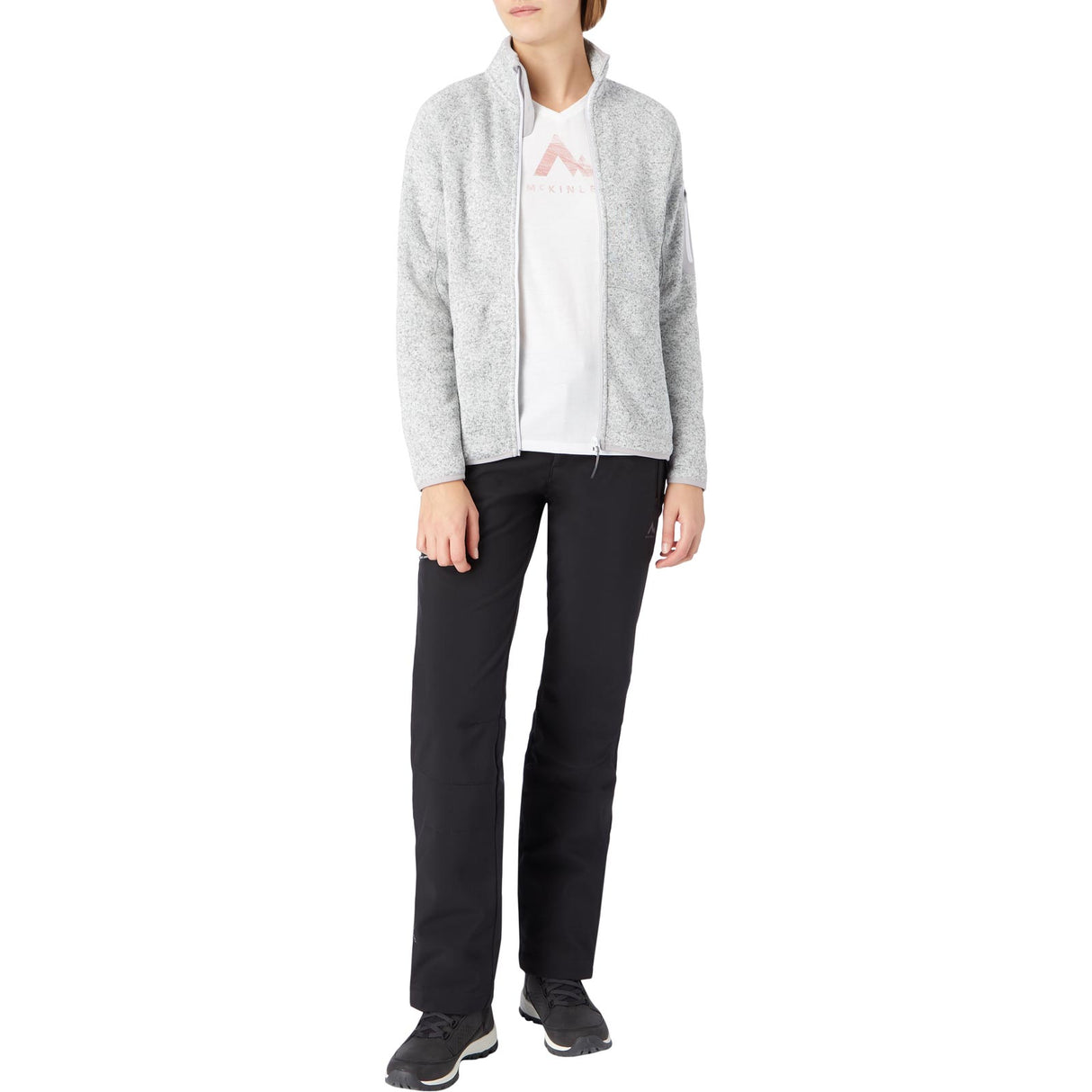 MCKINLEY Skeena Womens Fleece White