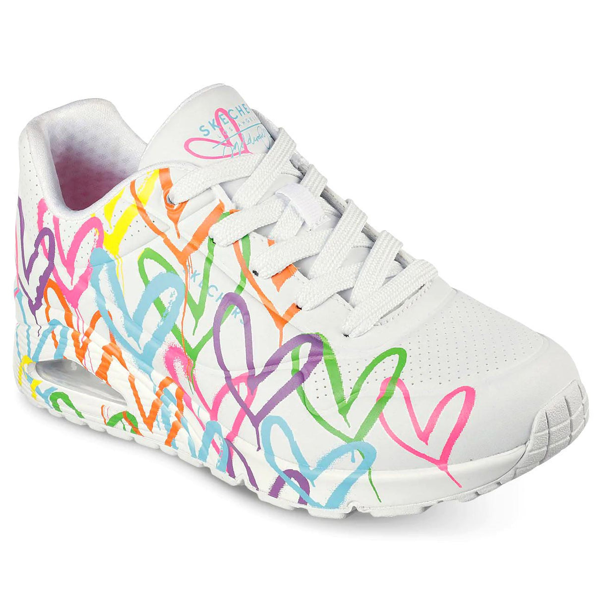 Skechers Uno Love Hearts Wmns White