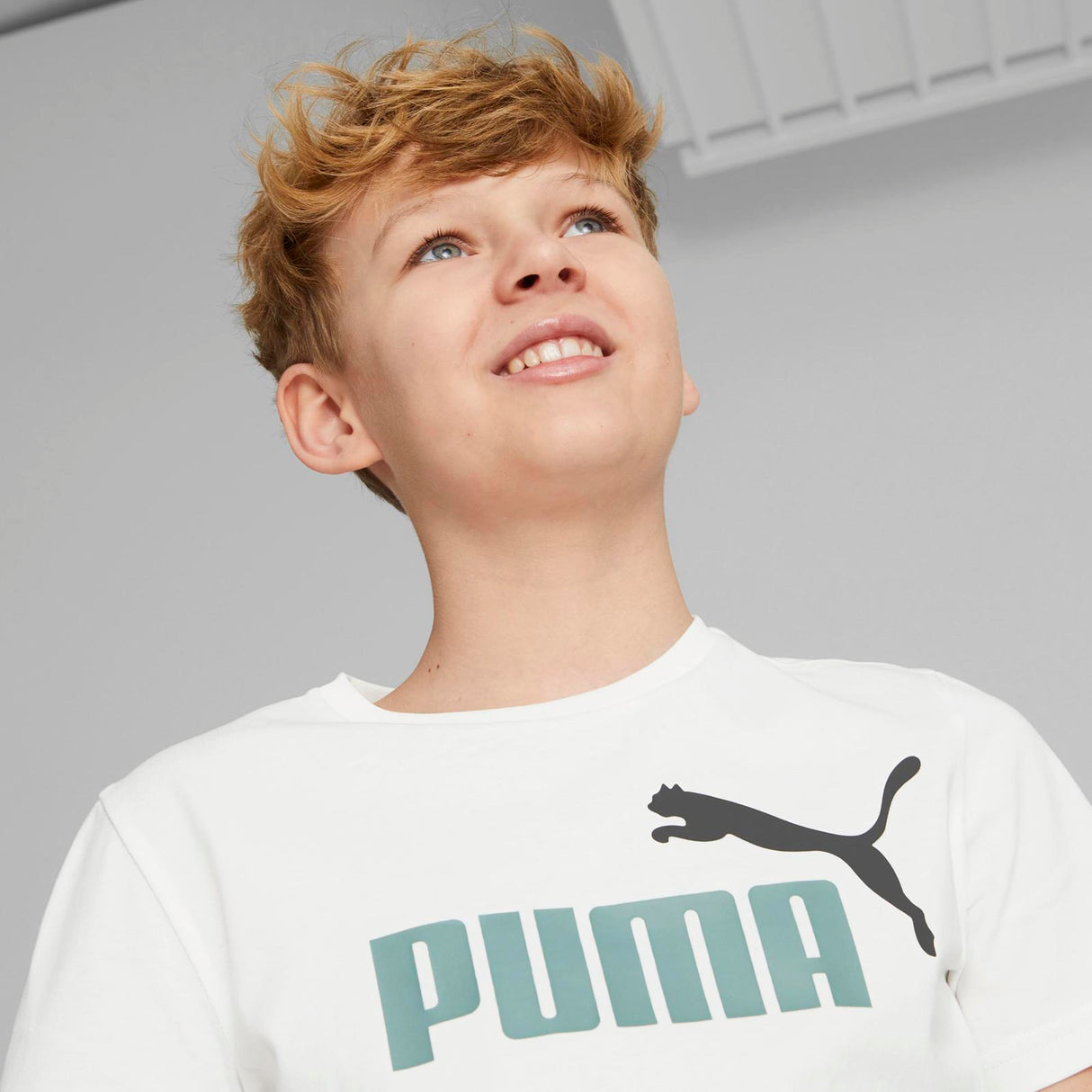 Puma Kids ESS+ 2 Col Logo Tee Black