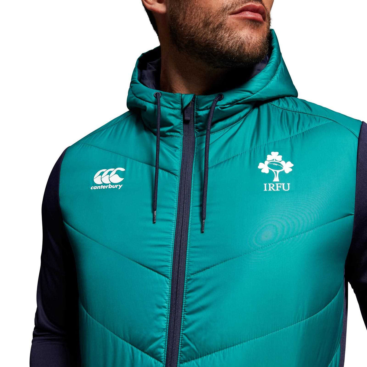 Canterbury IRFU 23 Hybrid Jacket Green