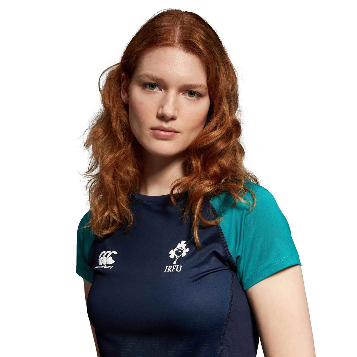 Canterbury IRFU 23 Womens Train Tee Navy