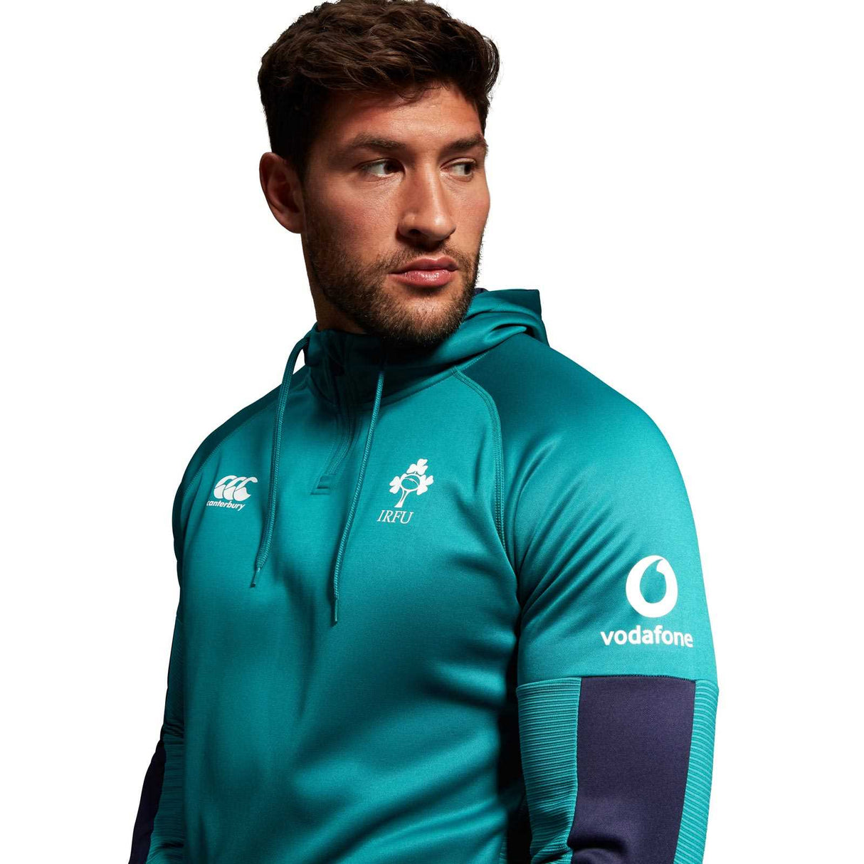 Canterbury IRFU 23 OH Zip Trn Hoodie Grn