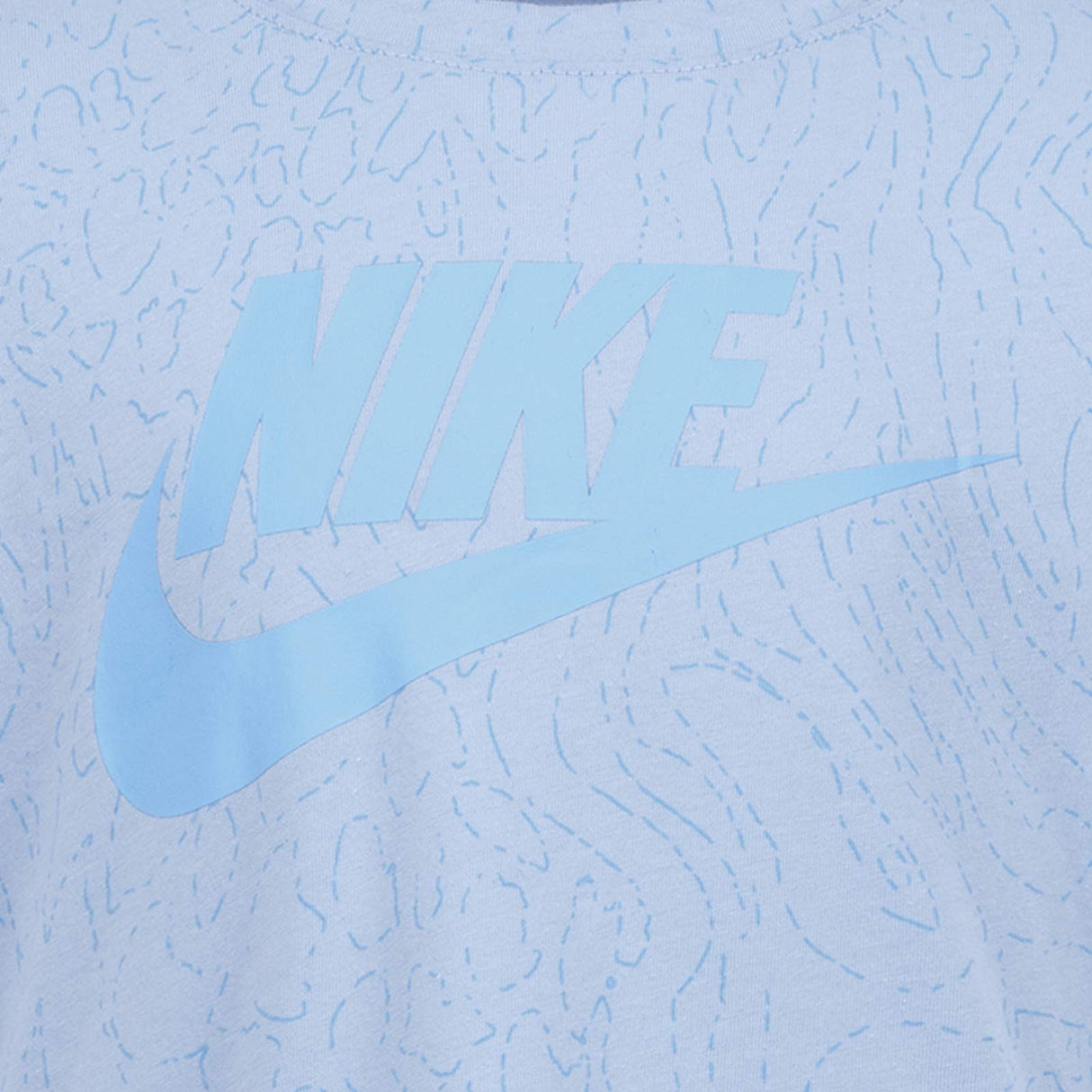 NIKE JNR NSW CLUB SSNL SHORT SET BLUE