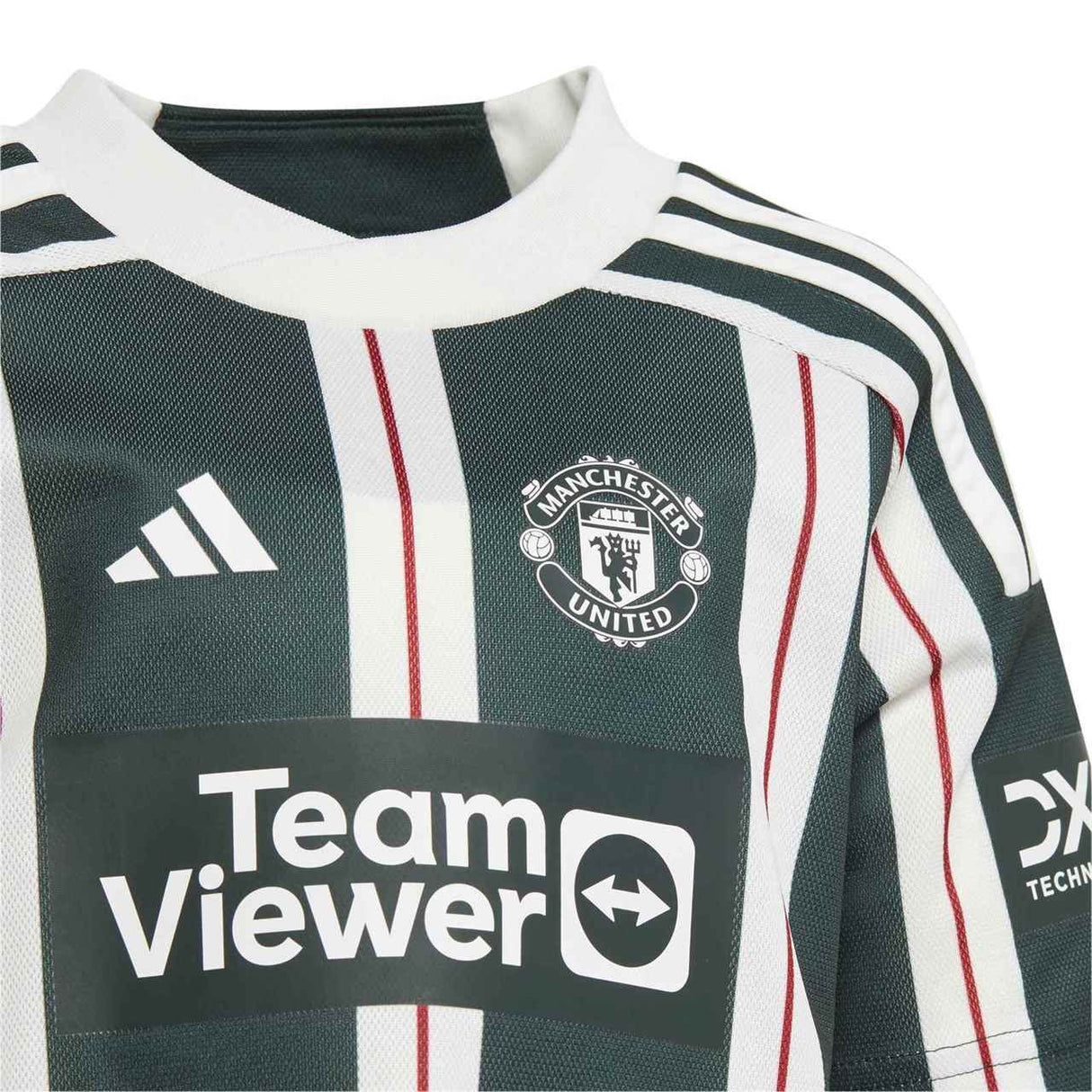adidas Man Utd 23 Kids Away Mini Kit Grn