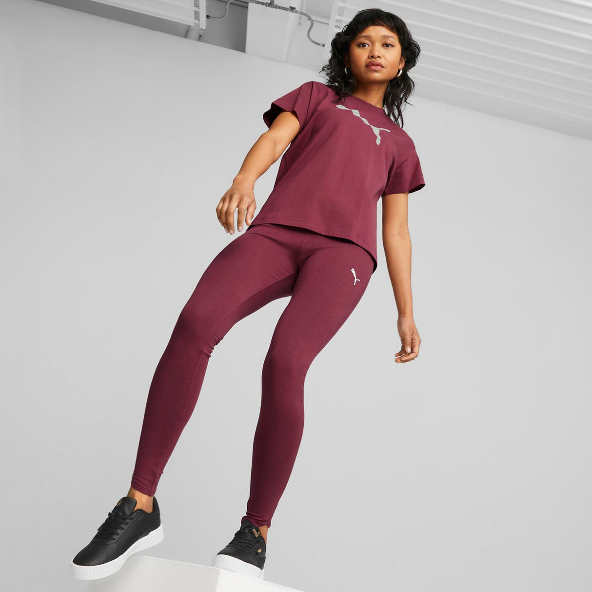 Puma Wmns HER Tee Maroon