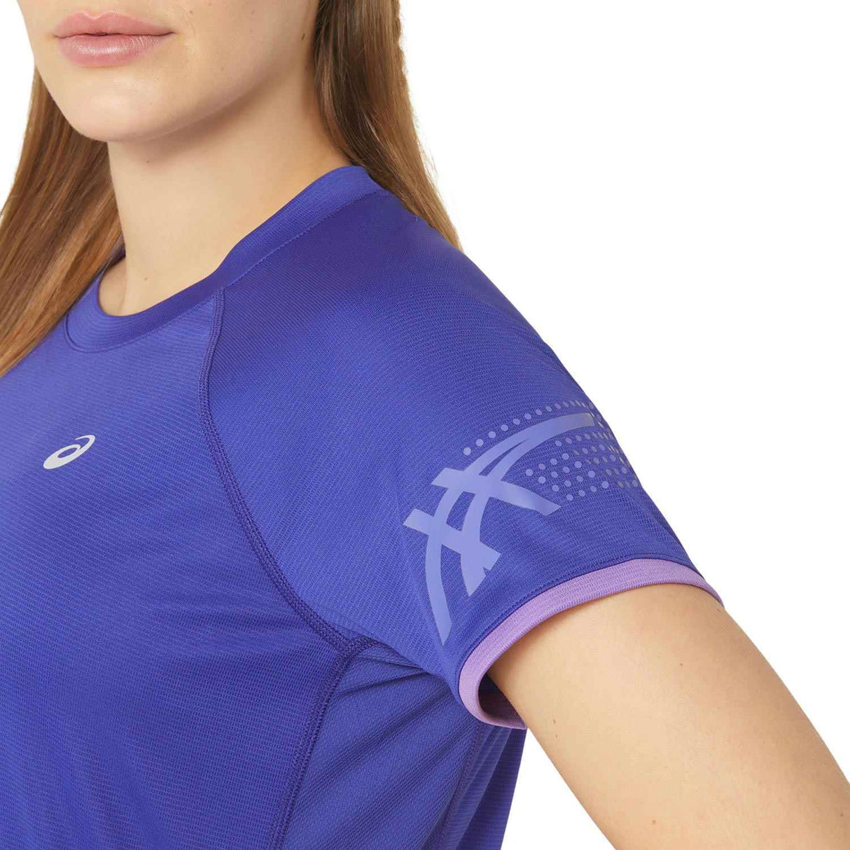 Asics Womens Icon SS Top Purple