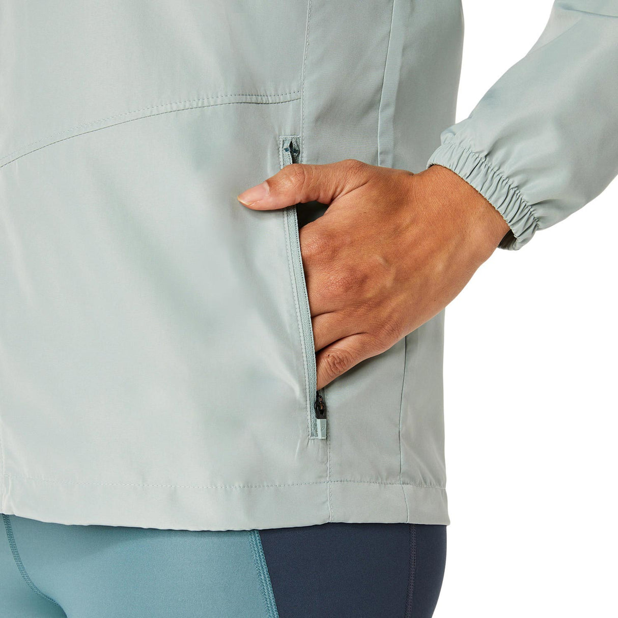 Asics Womens Core Jacket Green