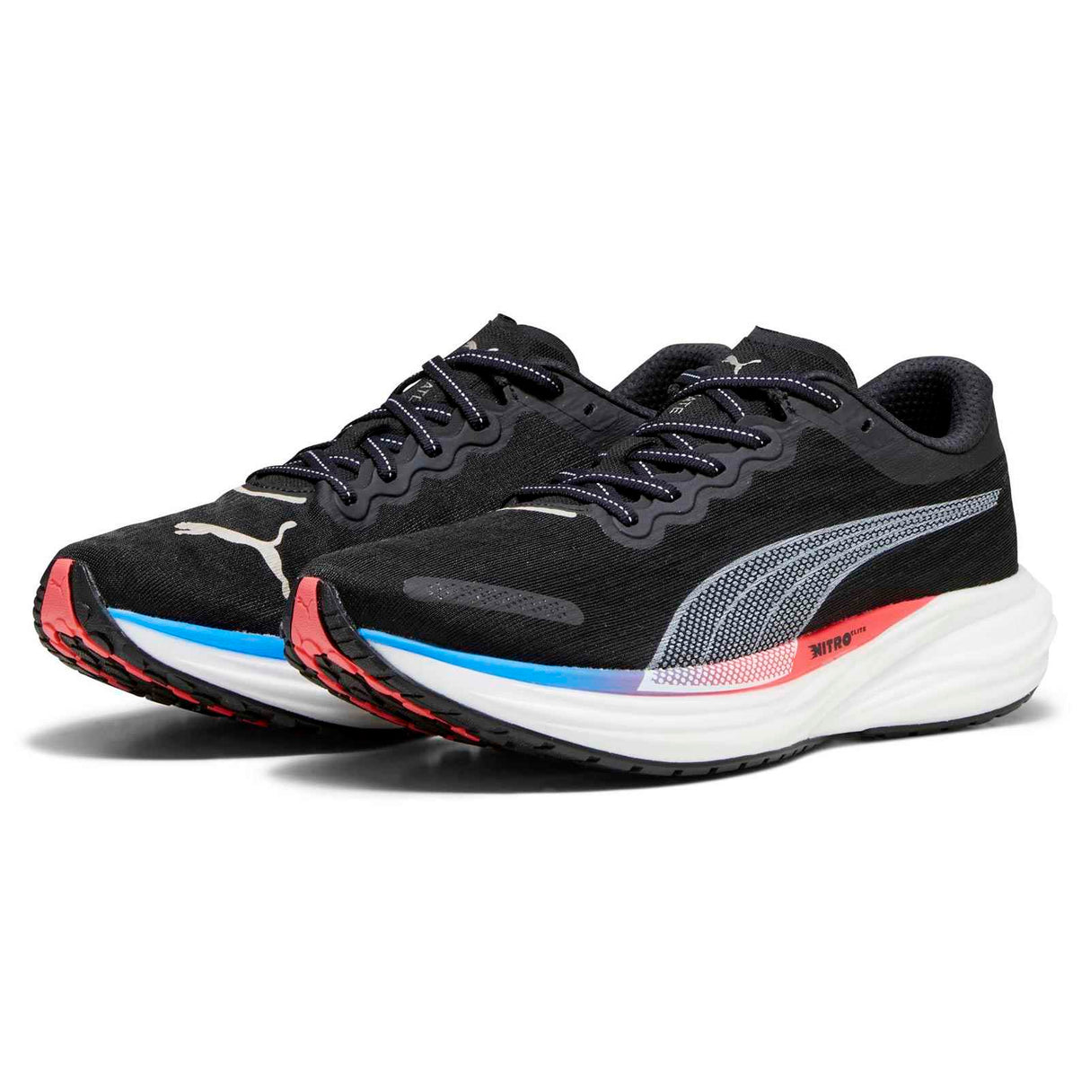 Puma Deviate Nitro 2 Mens Black/Blue