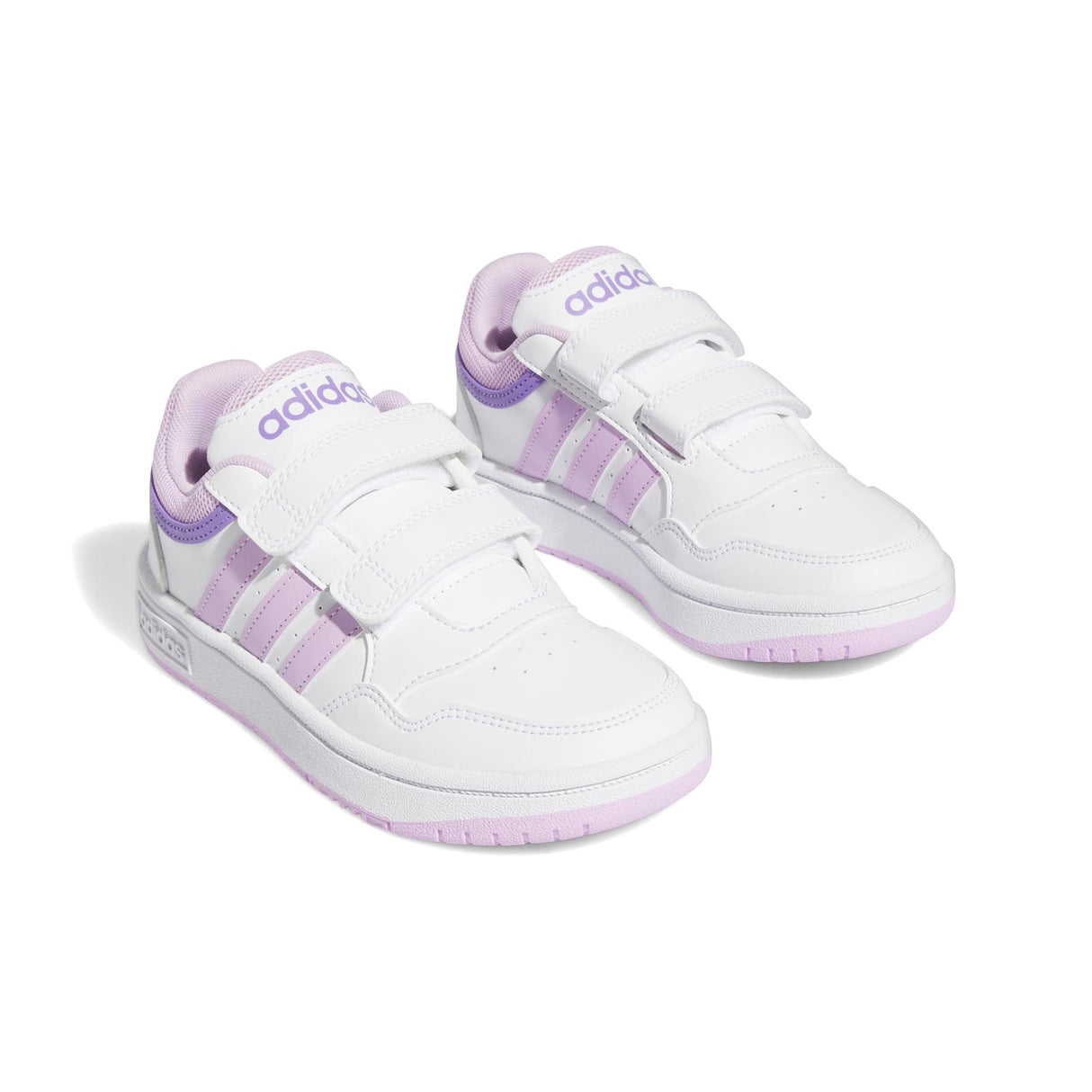 adidas Hoops 3.0 Girls White