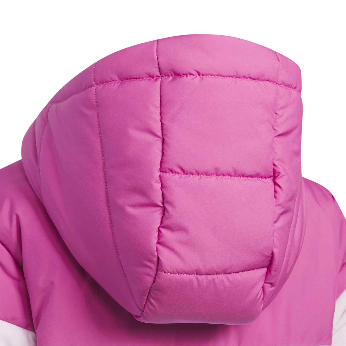 adidas Jnr Girls Pad Jacket Pink