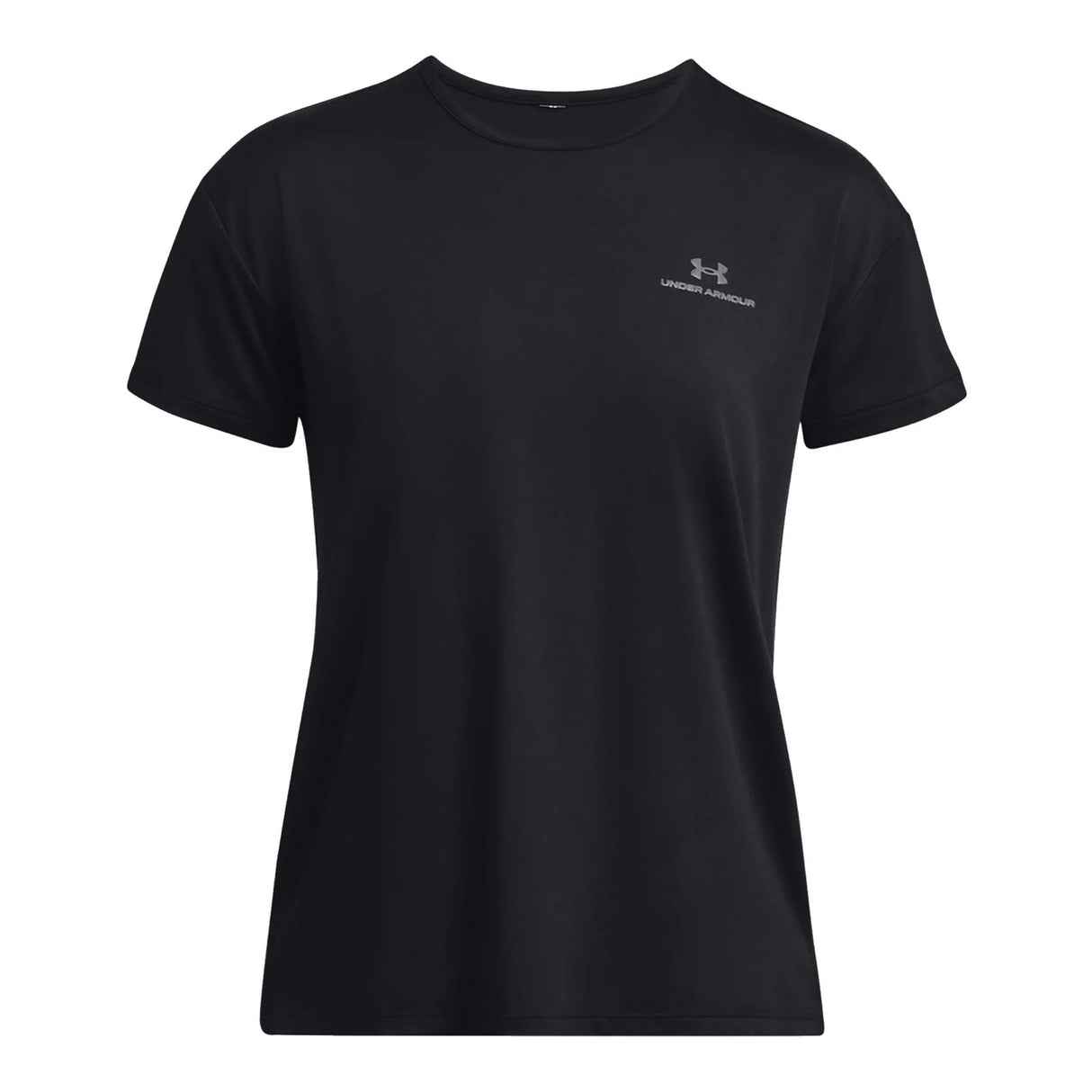 UA Womens Rush Energy SS 2.0 Black