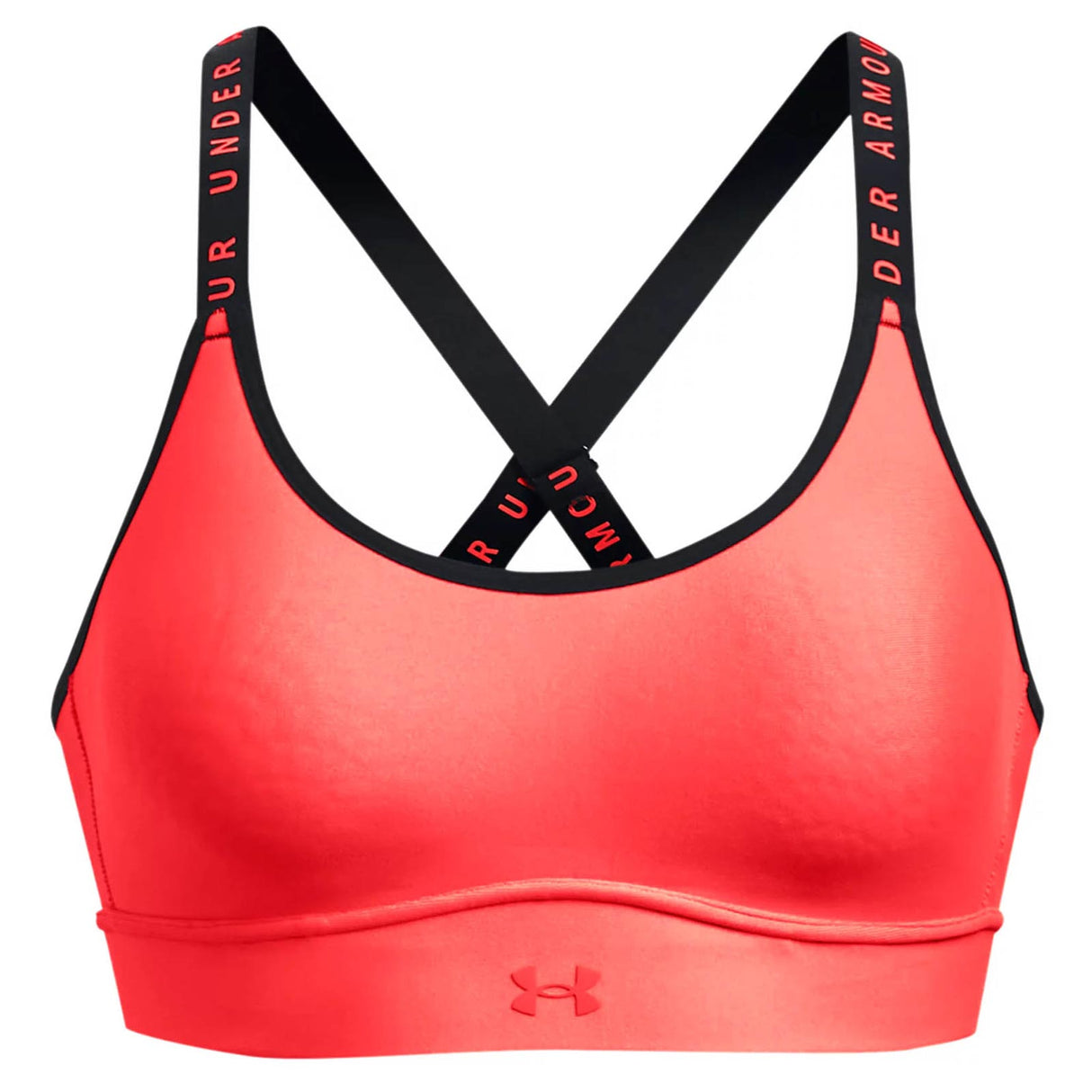 UA Womens Infinity Mid Covered Bra Pink