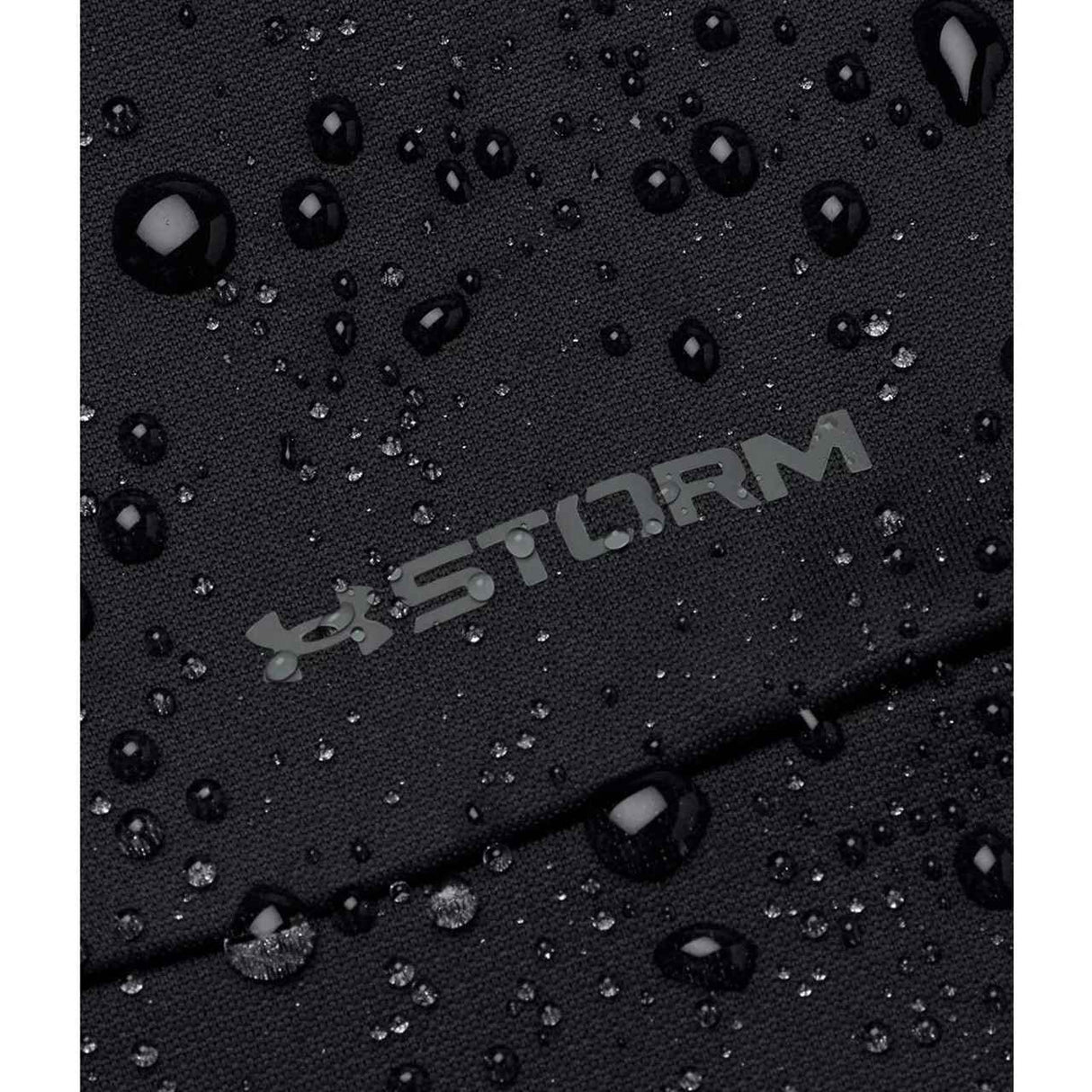 UA Mens AF Storm FZ Hoodie Black