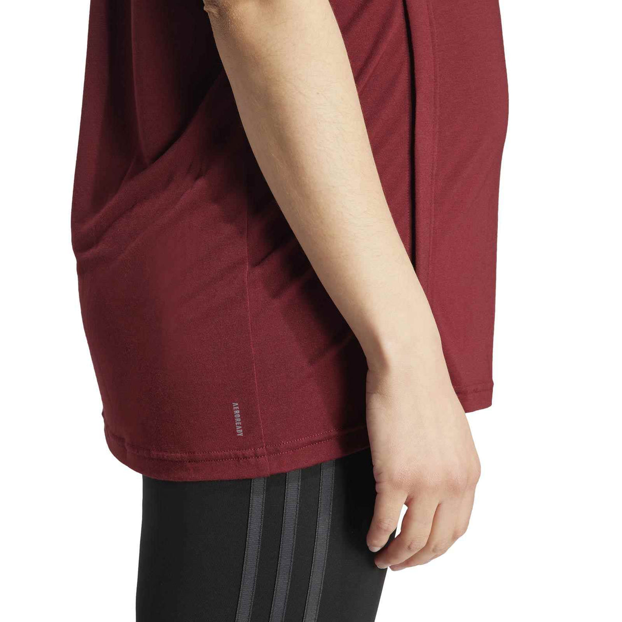 adidas Womens TR ES Mat Tee Purple