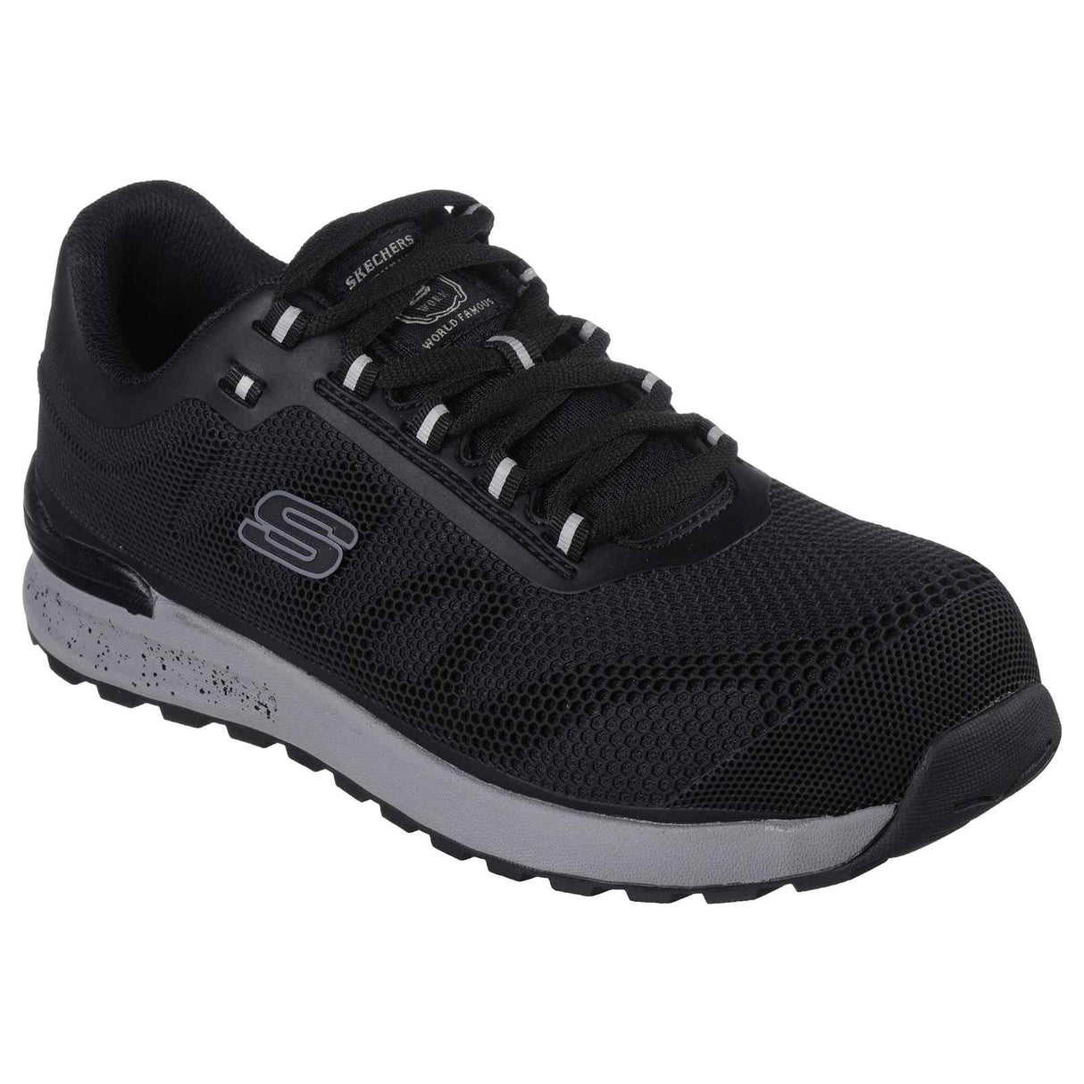 Skechers Comp Toe Low Boots Mens Black